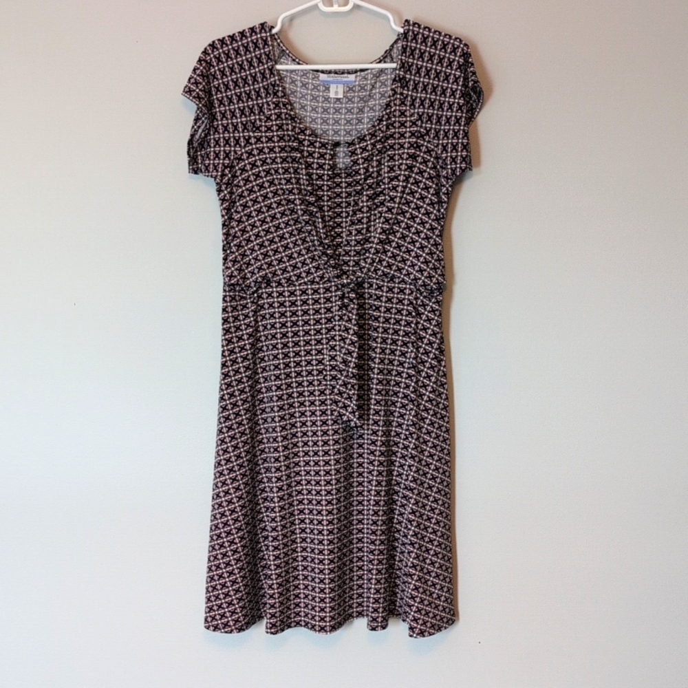 Motherhood Maternity | Geometric Print Dress | M